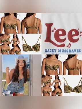 Camouflage bikini top nwt